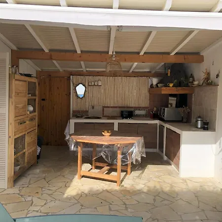 Privee Dans Maison Habitation Climatisee Cuisine D'ete Piscine Sdb Et Wc Commun Ubytování v soukromí Saint-Cyprien (Pyrenees-Orientales)